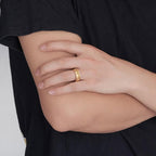 Nordisk vikingring gull