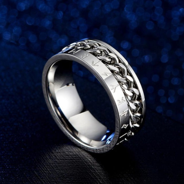 Bague Nordique Viking argent