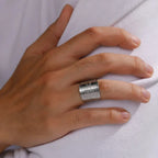 Ring Pentagram Tetragram Witchcraft Trolldom