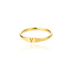 Dame ring initial y