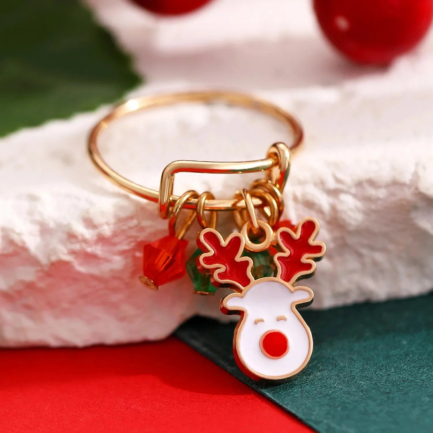 Bague Rennes de Noël Femme