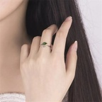 Retro ring med efterårsblad