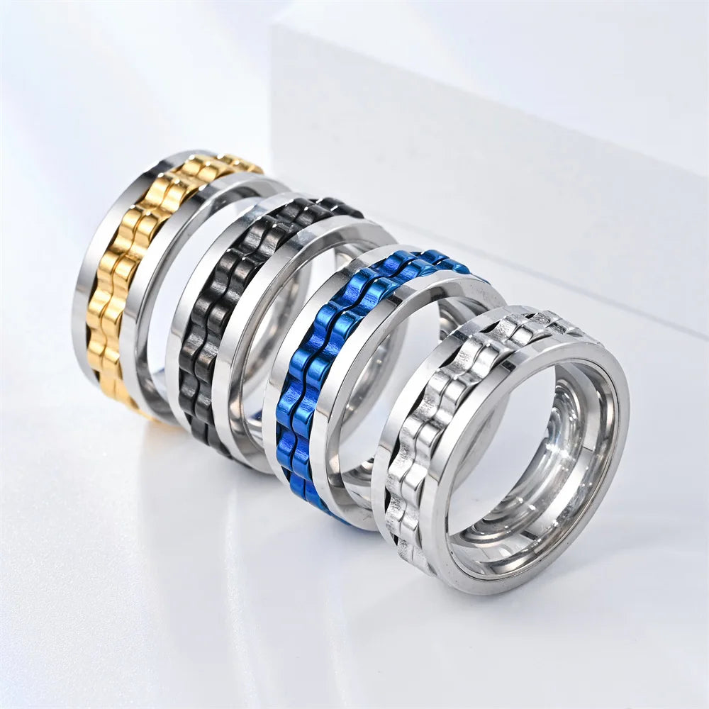 Roterende Ring mot Angst for Menn