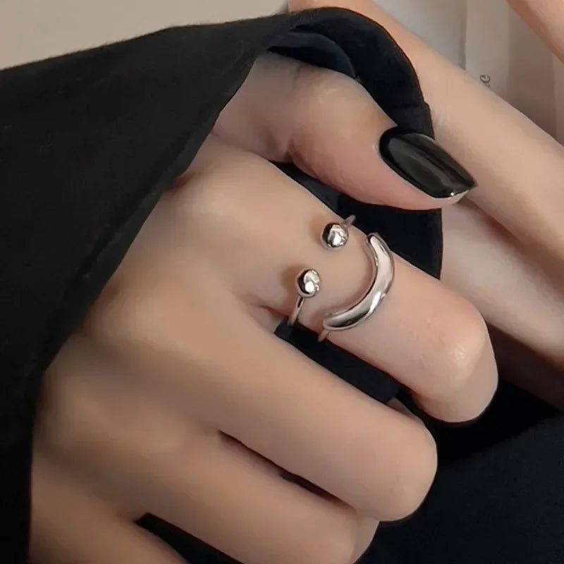 Bague Sourire Smiley contre l'Anxiété