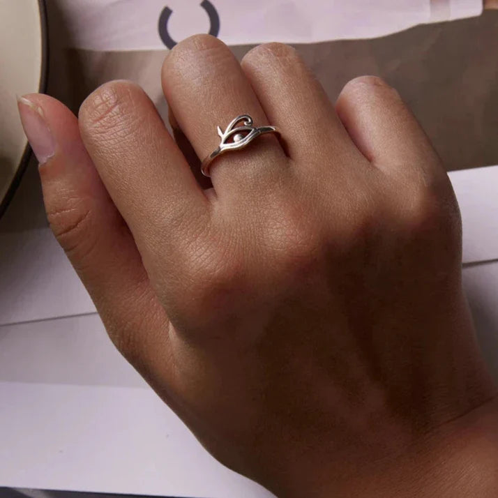 Ring i egyptisk stil Øje af Horus