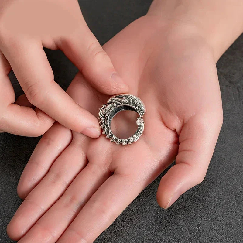 Bague Tête de Mort Crâne