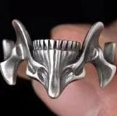 Bague Tête de Mort Homme ou Femme b