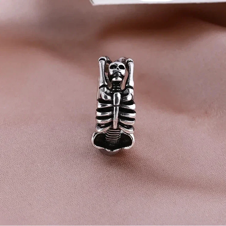 Bague Tête de Mort Squelette