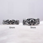 Dødningehovedring i punkstil