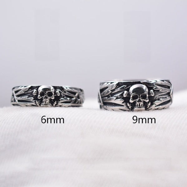 Dødningehovedring i punkstil