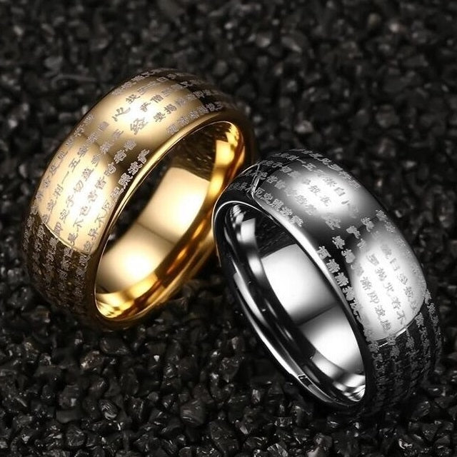 Tibetansk ring til mænd / kvinder