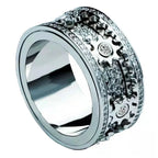 Roterende ring «Les Rouages du Temps» Anti-Stress 