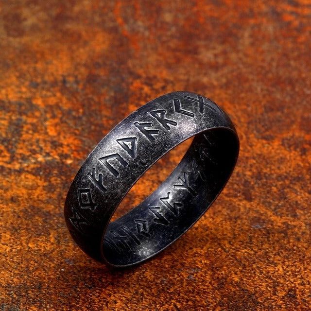 Viking Futhark ring