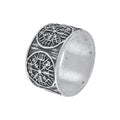Viking Vegvisir ring