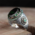 Bague pour homme ou femme arabe musulman vert