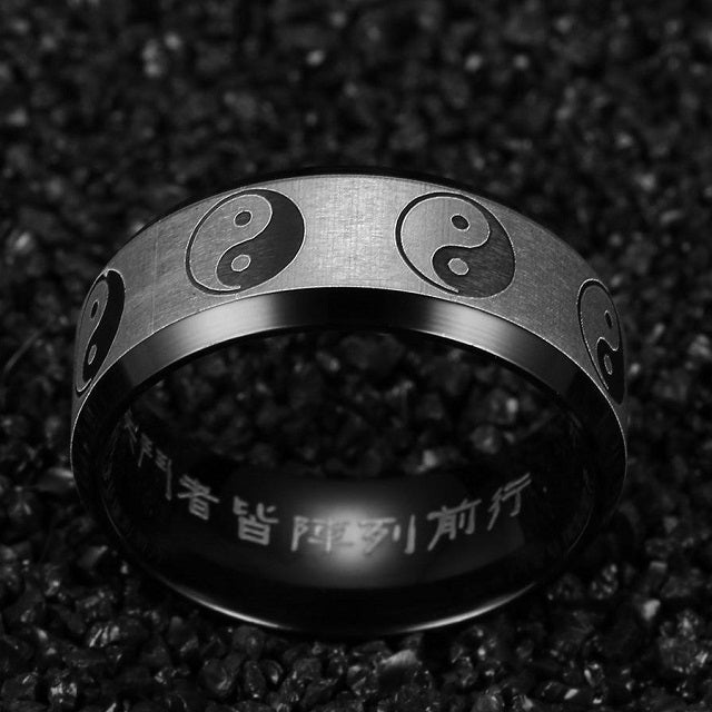 Yin Yang ring