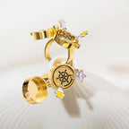 Magnetiske og roterende ringe til bedste venner 2 stk