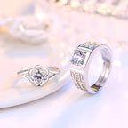 Prstýnky pro páry Kroužek Květina