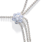 Dame Skuldersmykke - Sølv Kraveben & Skulder Kæde