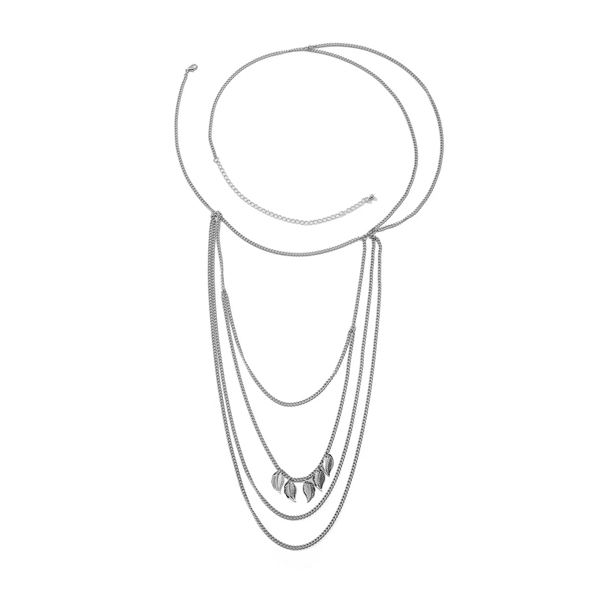 Dame Skuldersmykke - Kraveben & Kæde Arm & Skuldre sølv