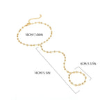 Dámský šperk Řetízek na ruku a prst Náramek na ruku