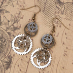 Steampunk Smycken Örhängen 