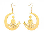 Buddhisme Meditasjon Øredobb gull