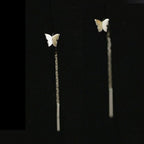 Ørering Sommerfugl guld