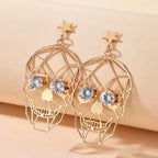 Øredobb Dødningehode Dame