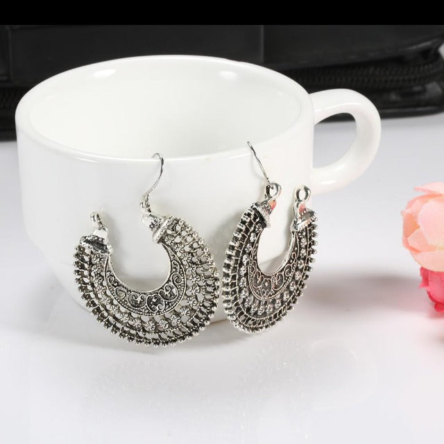 Boucle d'Oreille Tribale