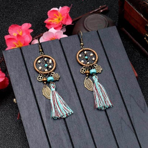 Boucles d'Oreille Femme Attrape Rêve