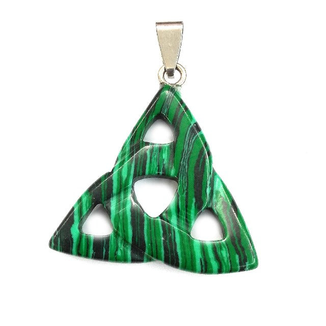 Øreringe til kvinder med drømmefanger i malakit