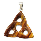 Øreringe til kvinder med drømmefanger i tigerøje