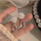 Vanddråbe Øreringe