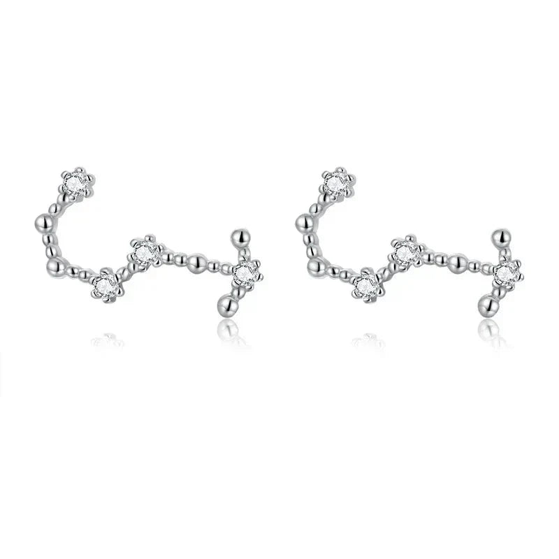 Øreringe 12 Konstellationer Stjernetegn Kvinde skorpion