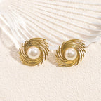 Stilfulde Ørestikker med Perle