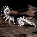 Náušnice hřebíky s designem mušle