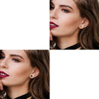 Ørestikker i træ Yin Yang til kvinder