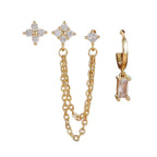 Ørestikker med stjerneformede krystaller