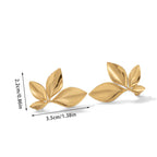 Náušnice s květinovými hroty