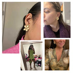 Store Ørestikker med Guldblomst