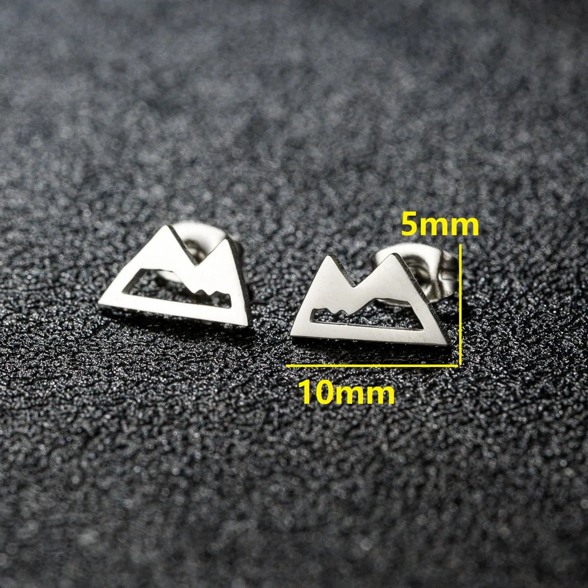 Øreringe Stik Bjerg Minimalistisk