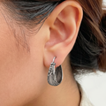 Boucles d'Oreilles Créoles Ethniques Vintages