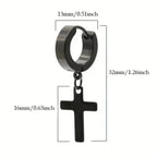 Øreringe Kors Herre Dame