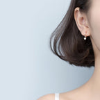 Sølv Stjerne Øreringe