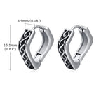 Vikinge Geometriske Øreringe til Mænd3