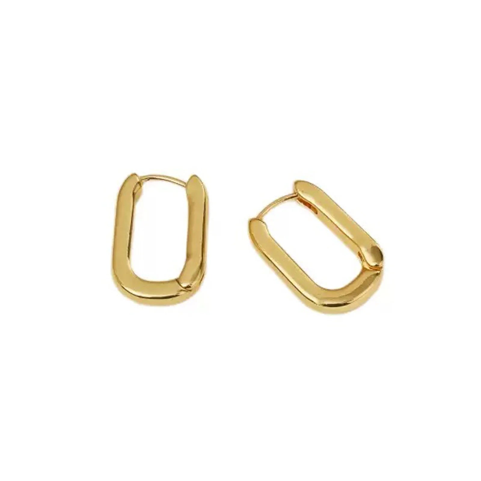 Elegante geometriske øredobber 