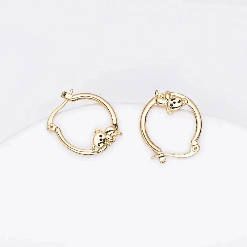 Koala Øreringe Ringe