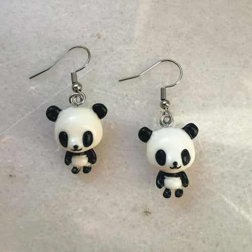 Panda Øreringe