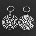 Hengende Øredobber Hekates Hjul Strophalos Dame